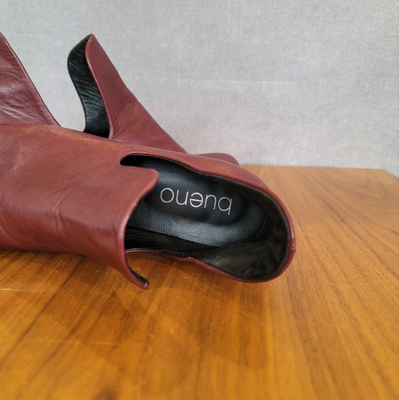 Authentic Leather Ankle Boots Bueno Size Eur 40 - Picture 5 of 6